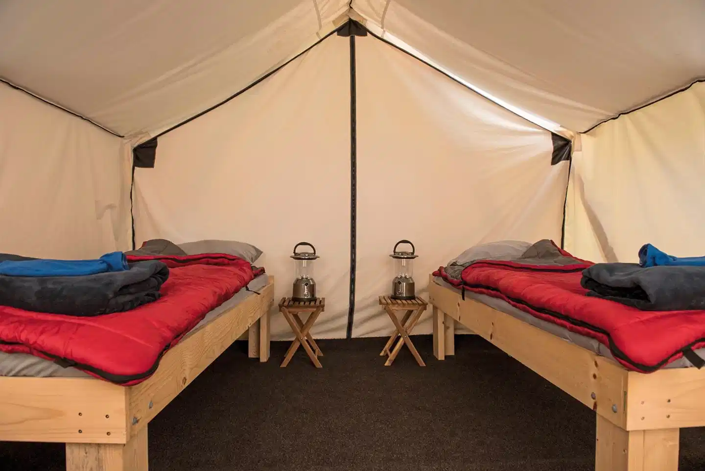 Orca Camp hautnah Wohnbeispiel