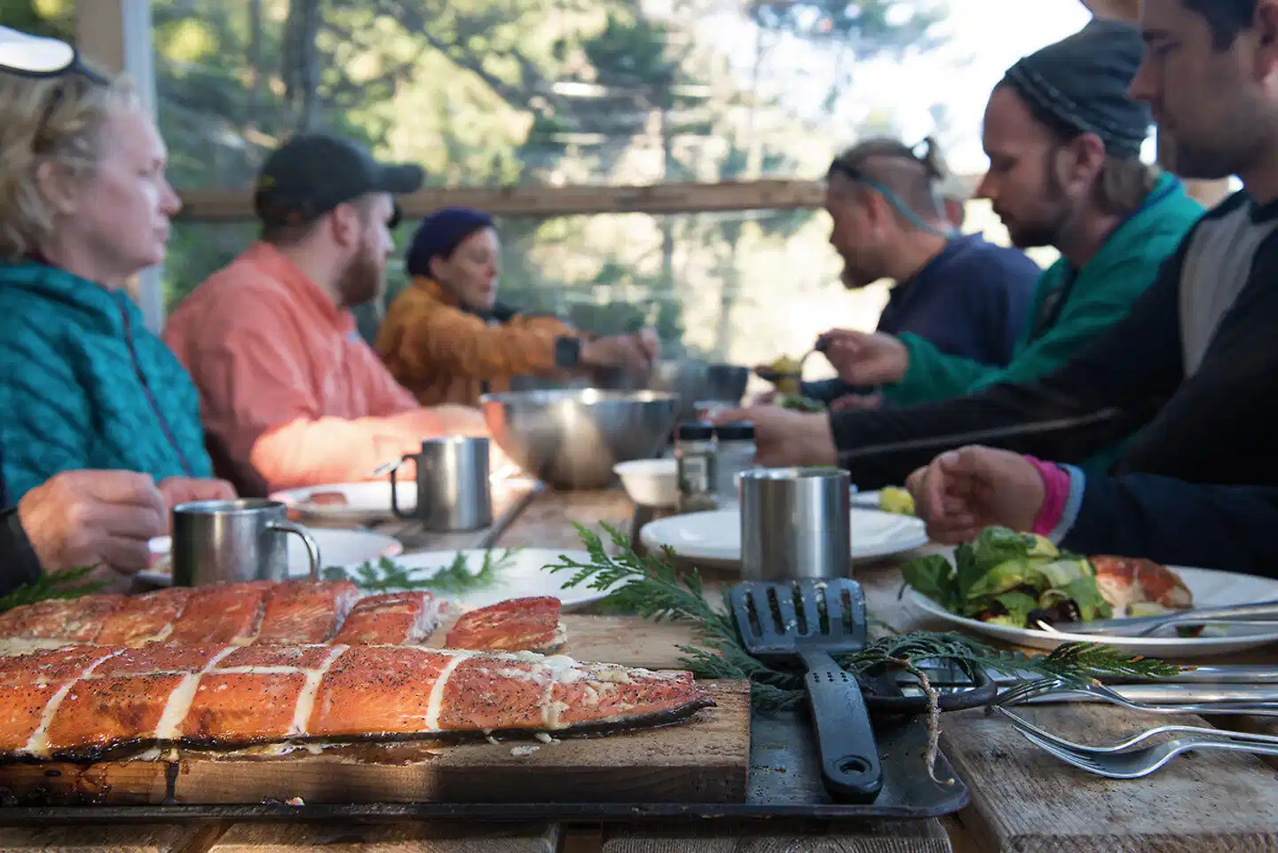 Orca Camp hautnah Restaurant