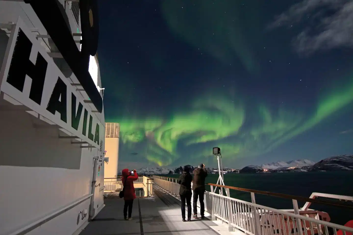 Havila Voyages Bergen-Kirkenes Terrasse