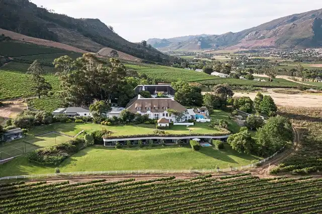 Mont Rochelle Hotel & Mountain Vineyard Landschaft