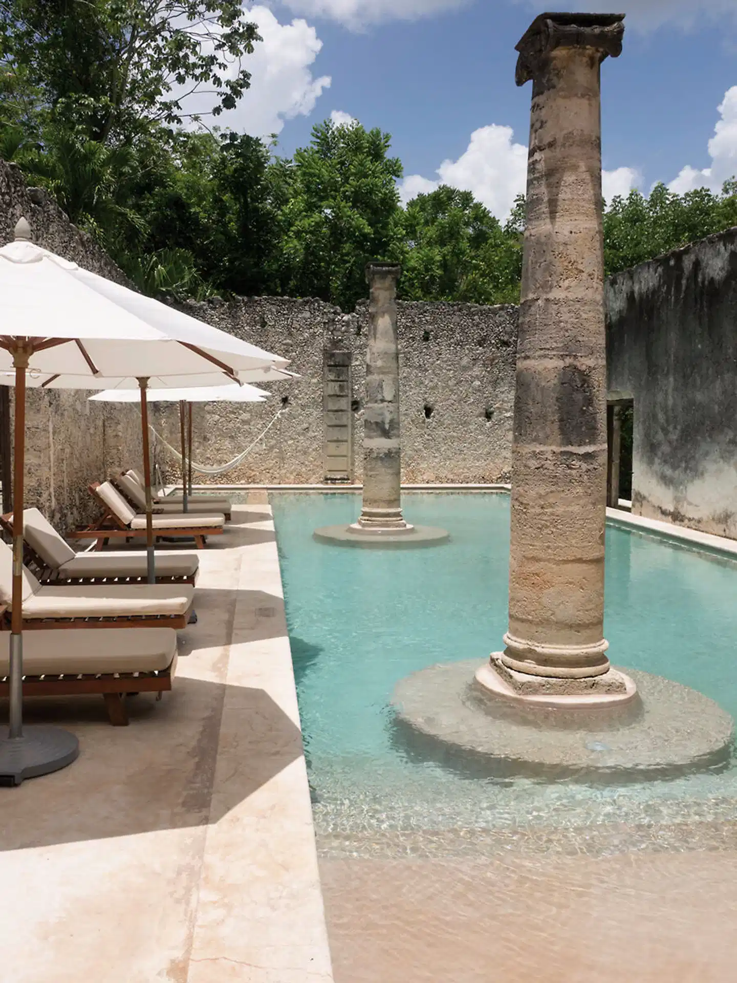 Hacienda Uayamon Terrasse