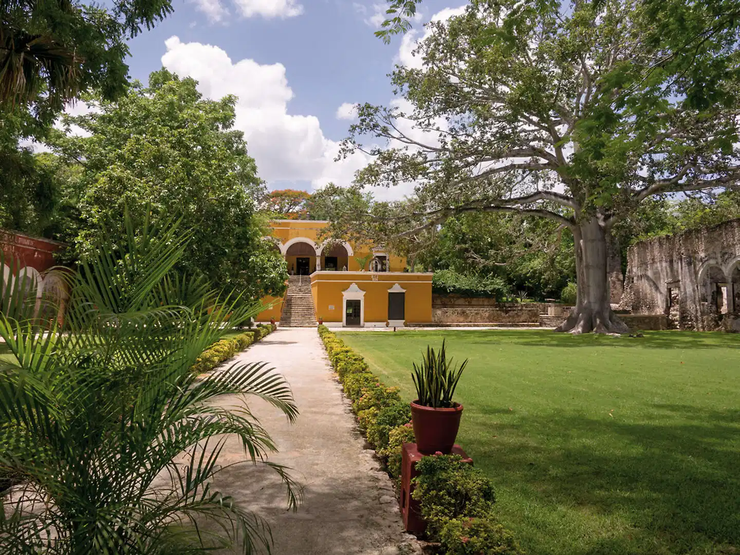 Hacienda Uayamon Garten