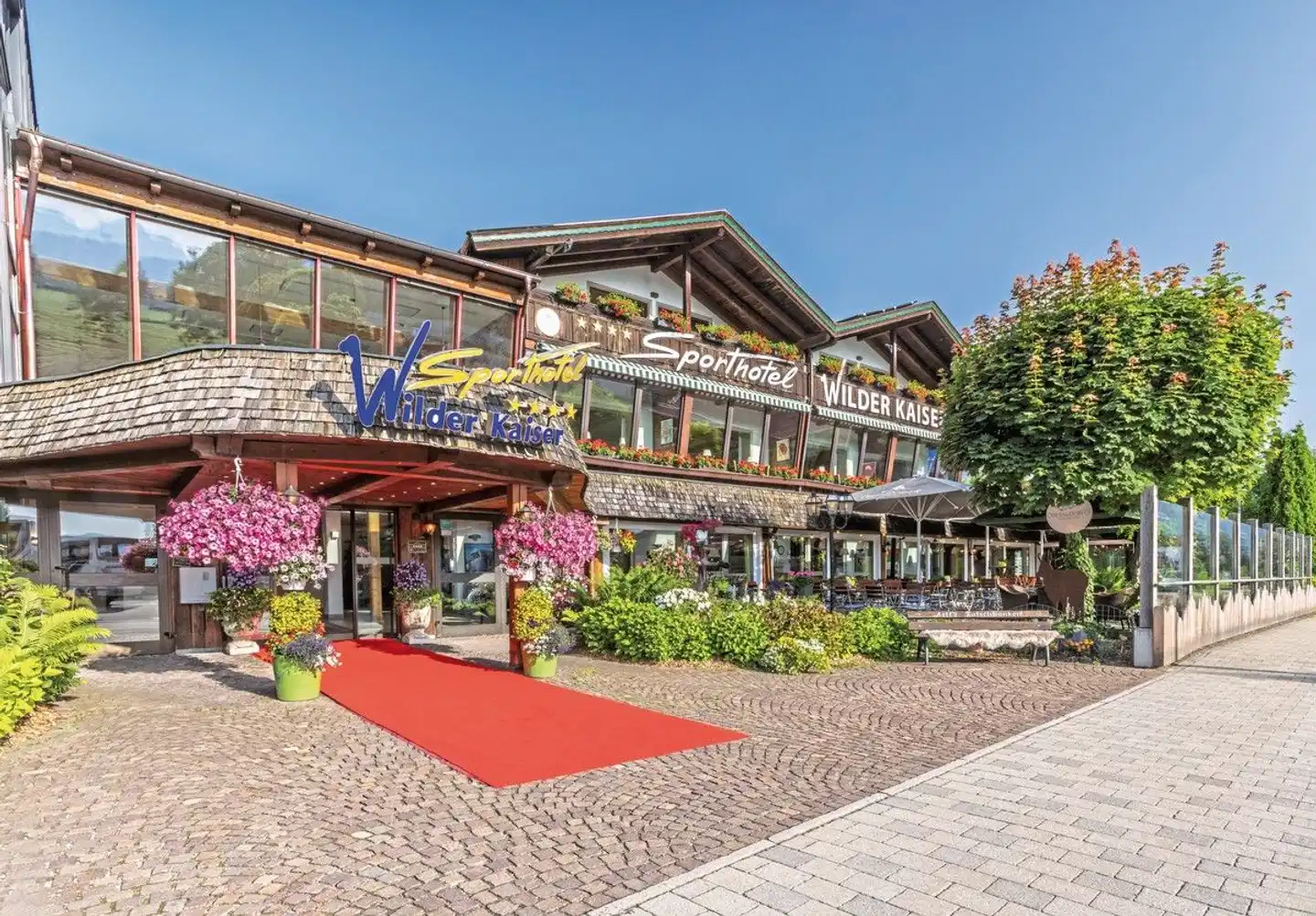 Sporthotel Wilder Kaiser Aussenansicht