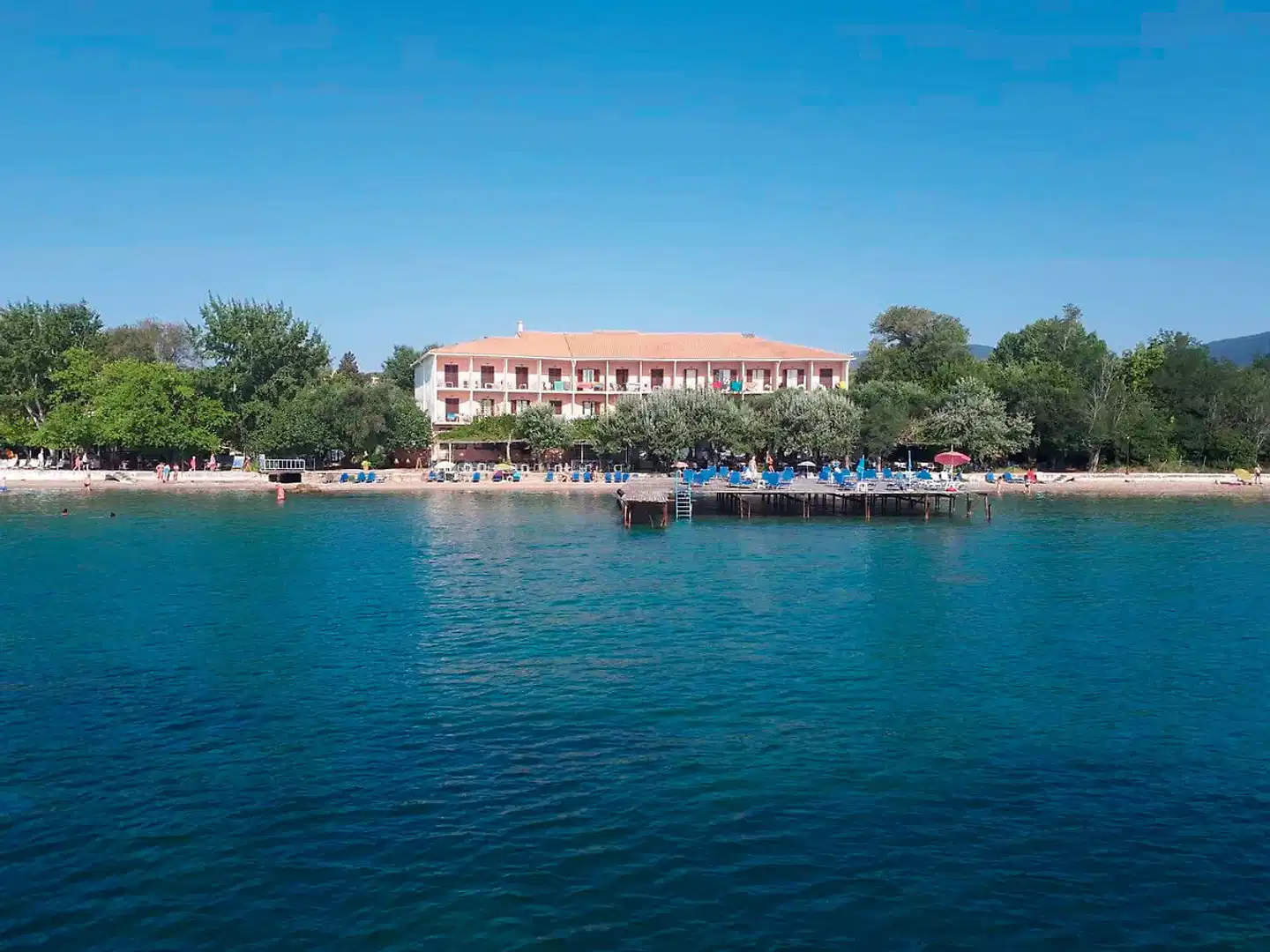 Dassia Beach Hotel Aussenansicht