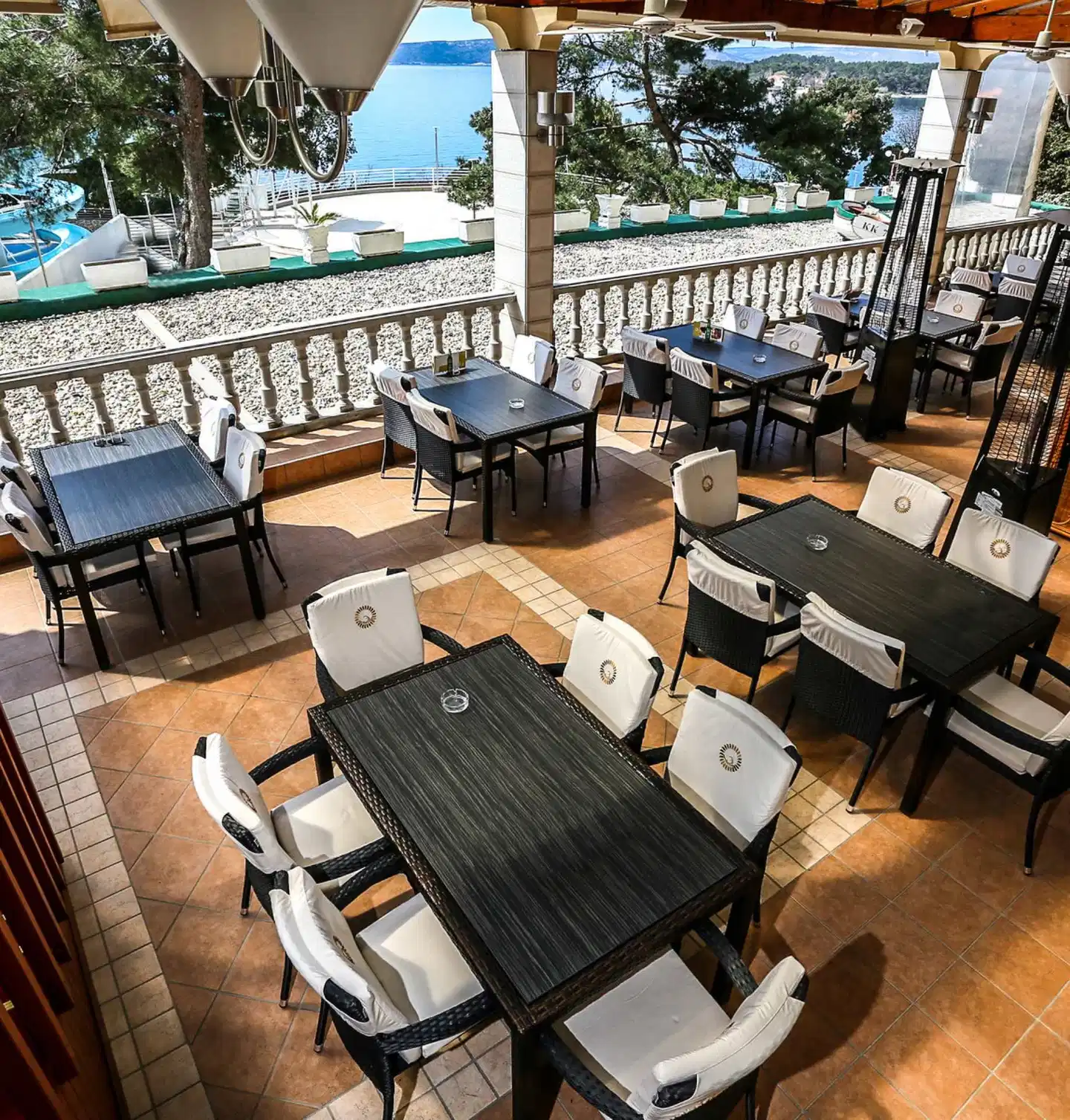 Drazica Hotel Resort & Villa Lovorka Terrasse