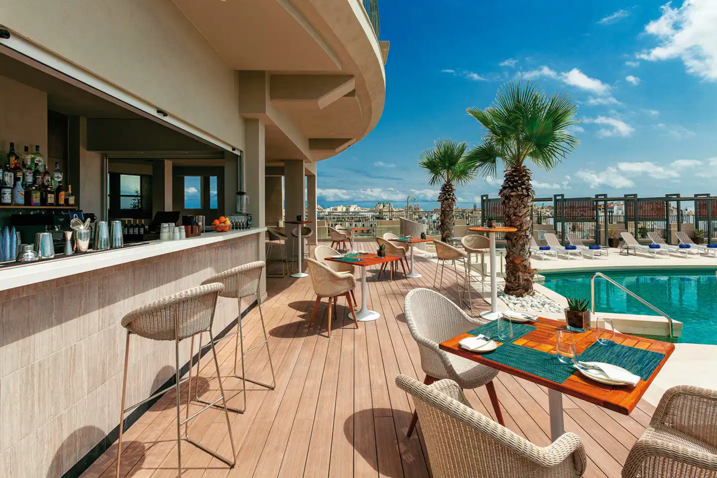 Malta Marriott Resort & Spa Terrasse