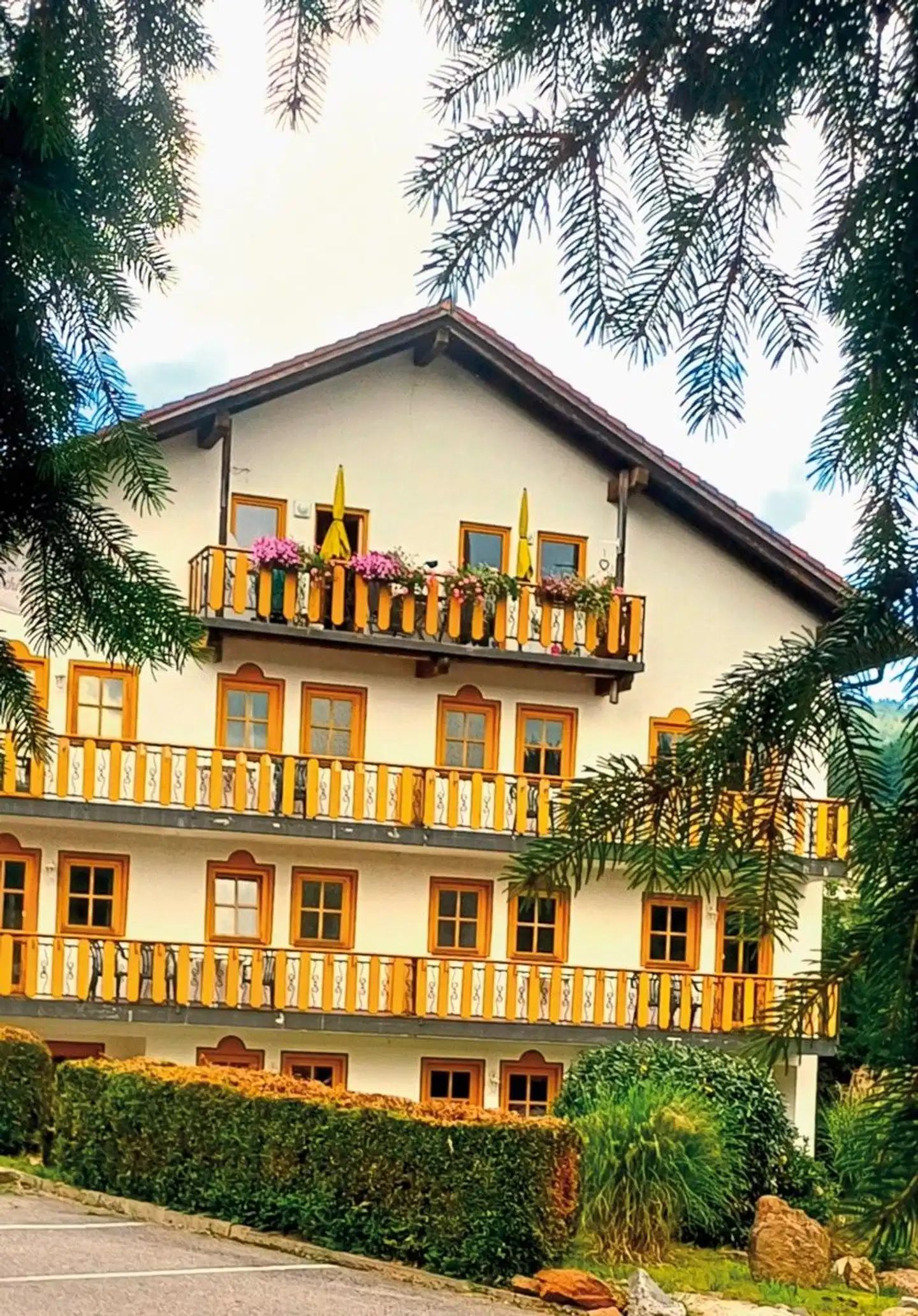 Das Arber-Hotel am Rothbach Aussenansicht