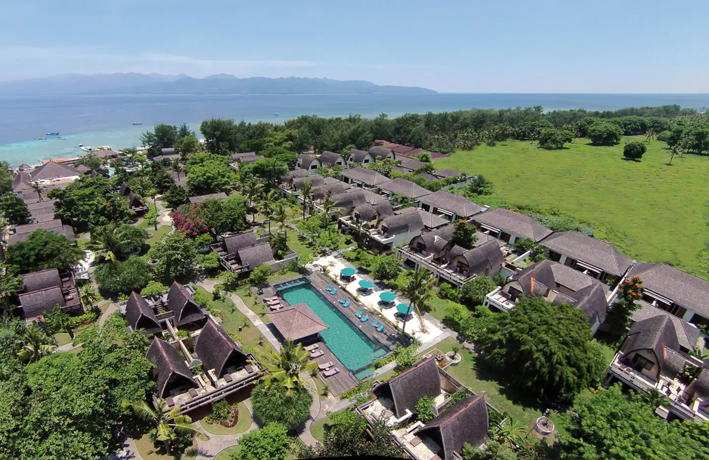 Hotel Vila Ombak Aussenansicht