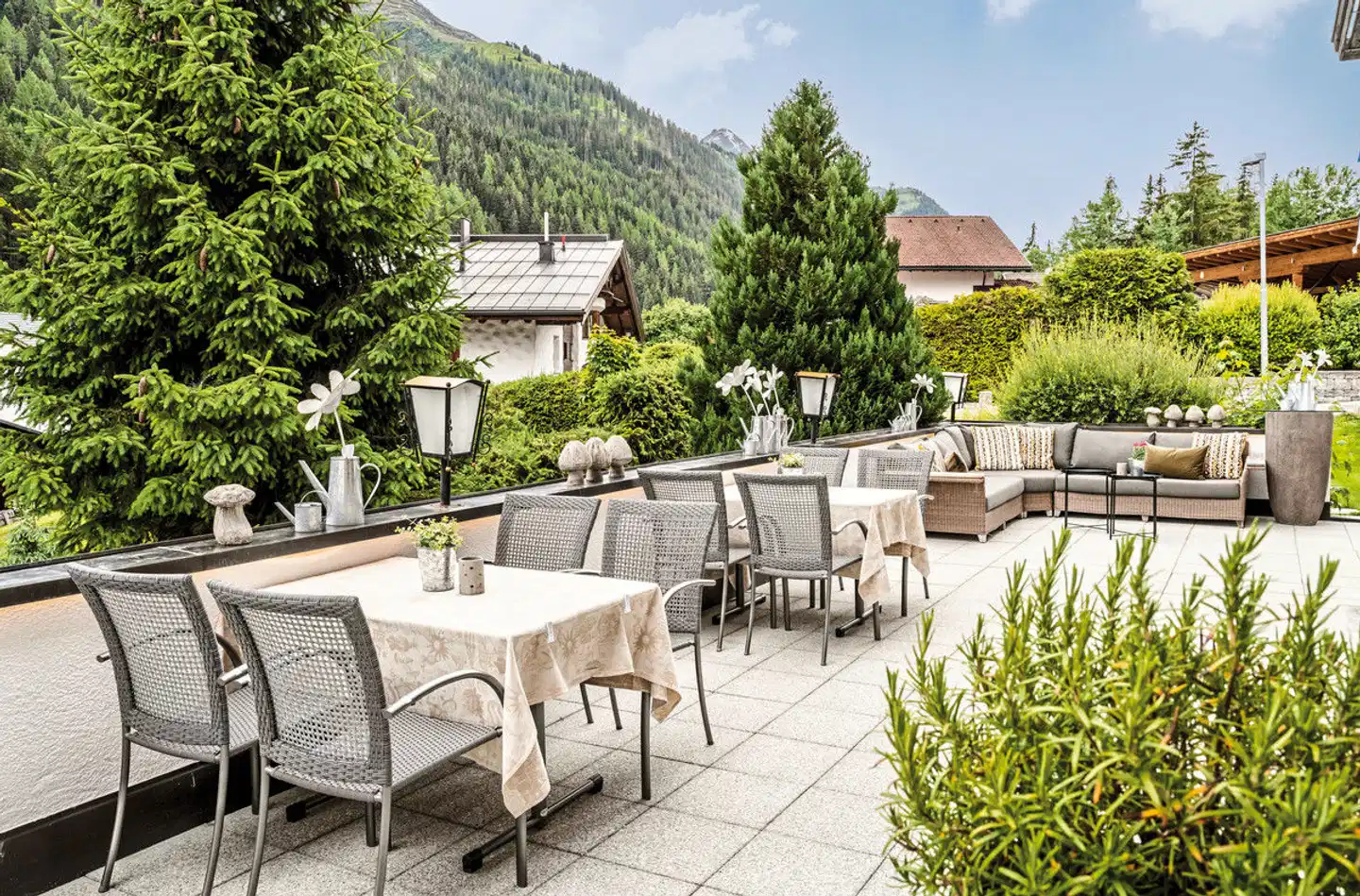 Zur Pfeffermühle Terrasse