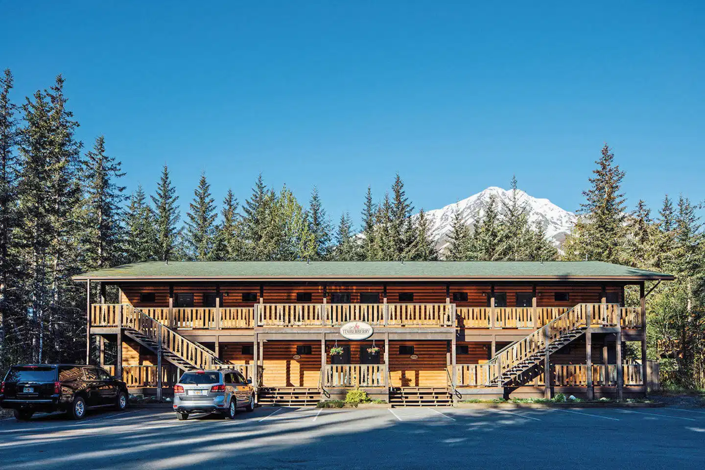 Seward Windsong Lodge Aussenansicht