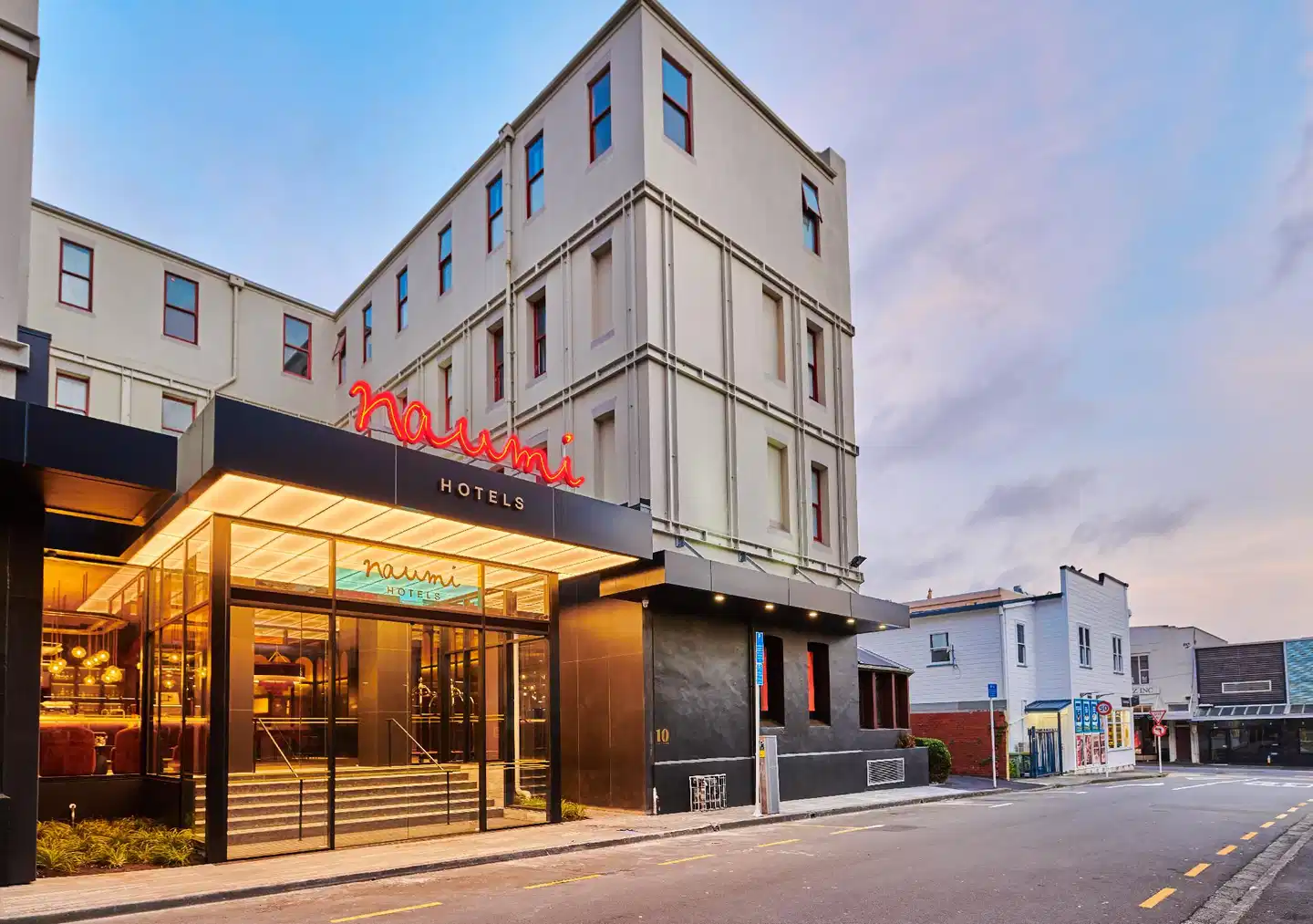 Naumi Hotel Wellington Aussenansicht