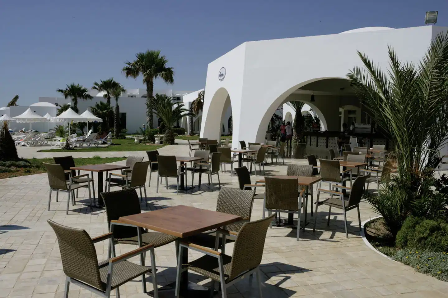 Magic Iliade Aquapark Terrasse
