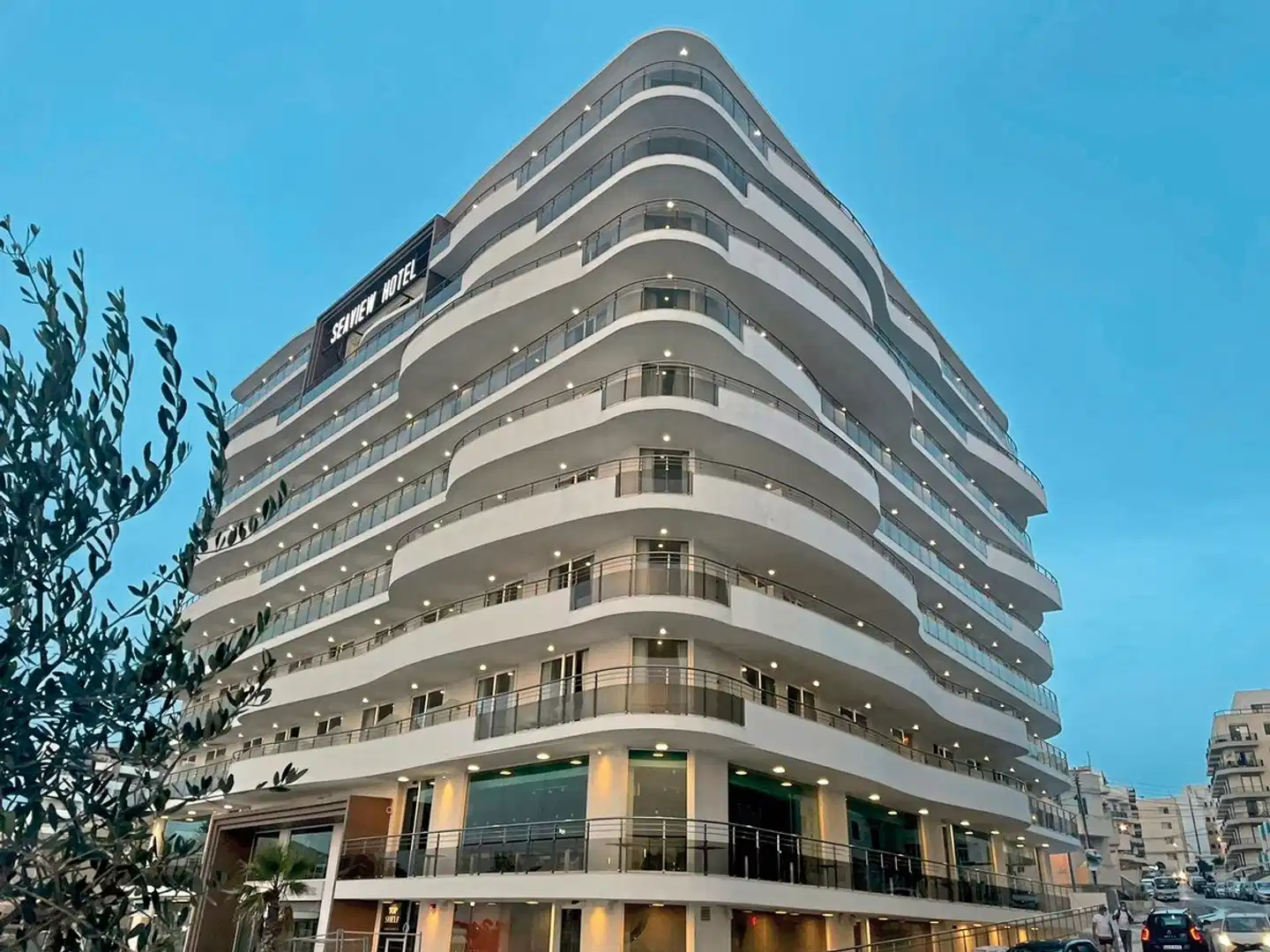 Seaview Hotel Aussenansicht