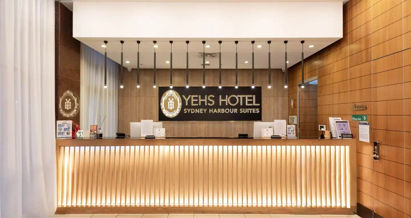 Sydney Hotel Harbour Suites Lobby