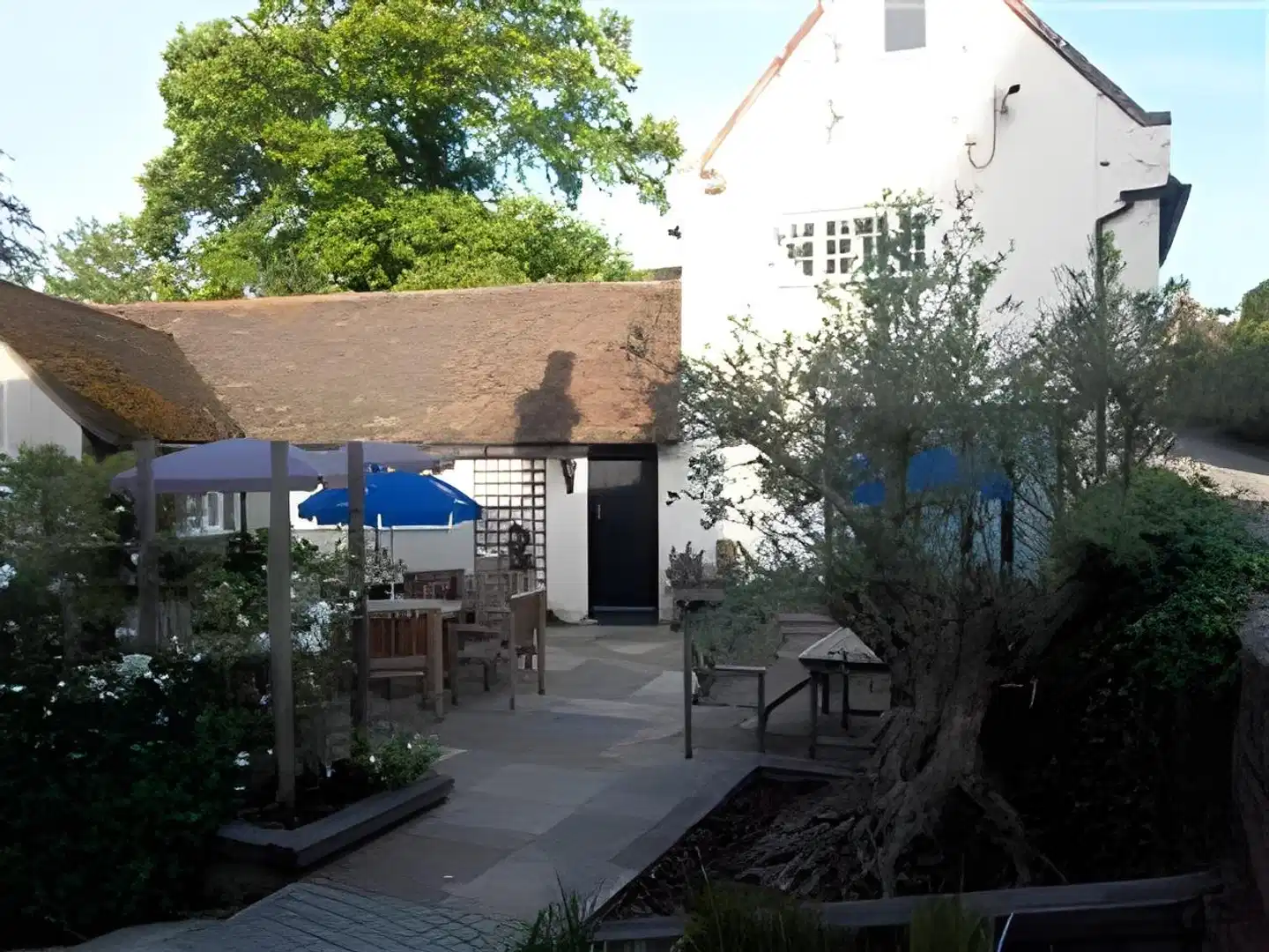 Woolpack Inn Terrasse