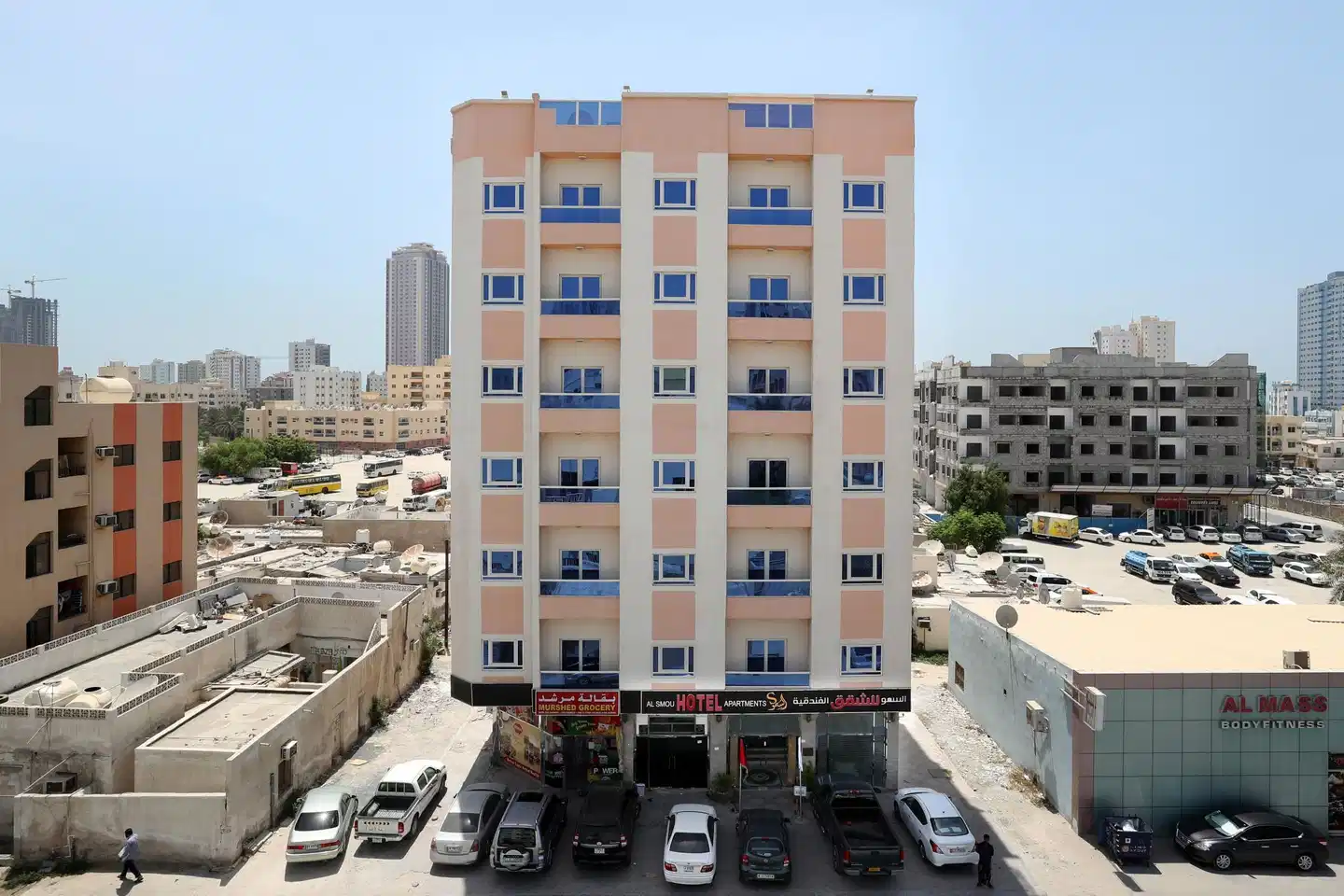 Al Smou Hotel Apartments Aussenansicht