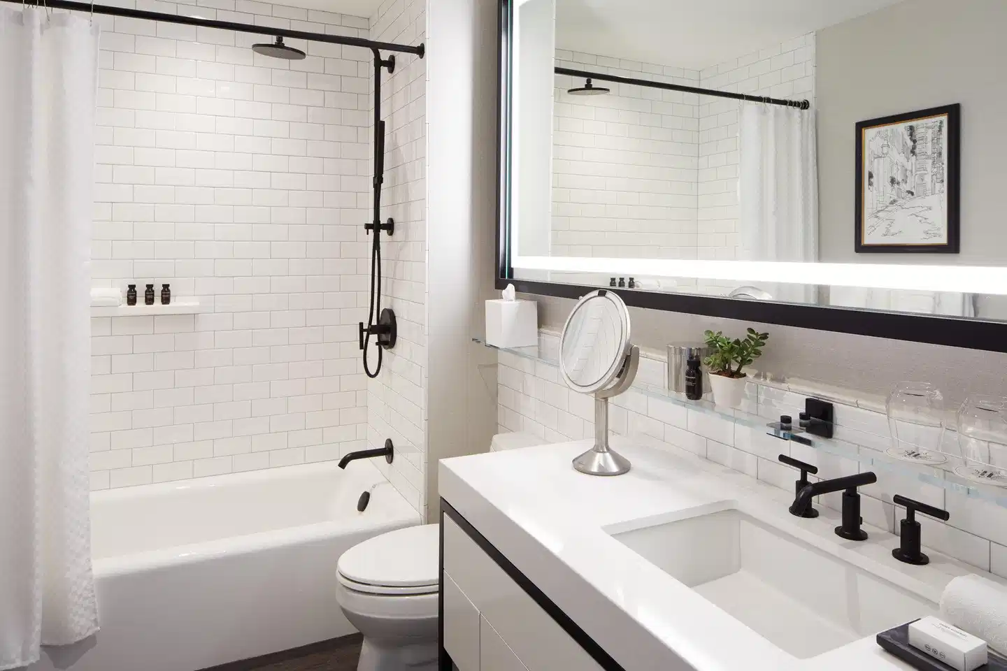 The Whitney Hotel Boston Badezimmer