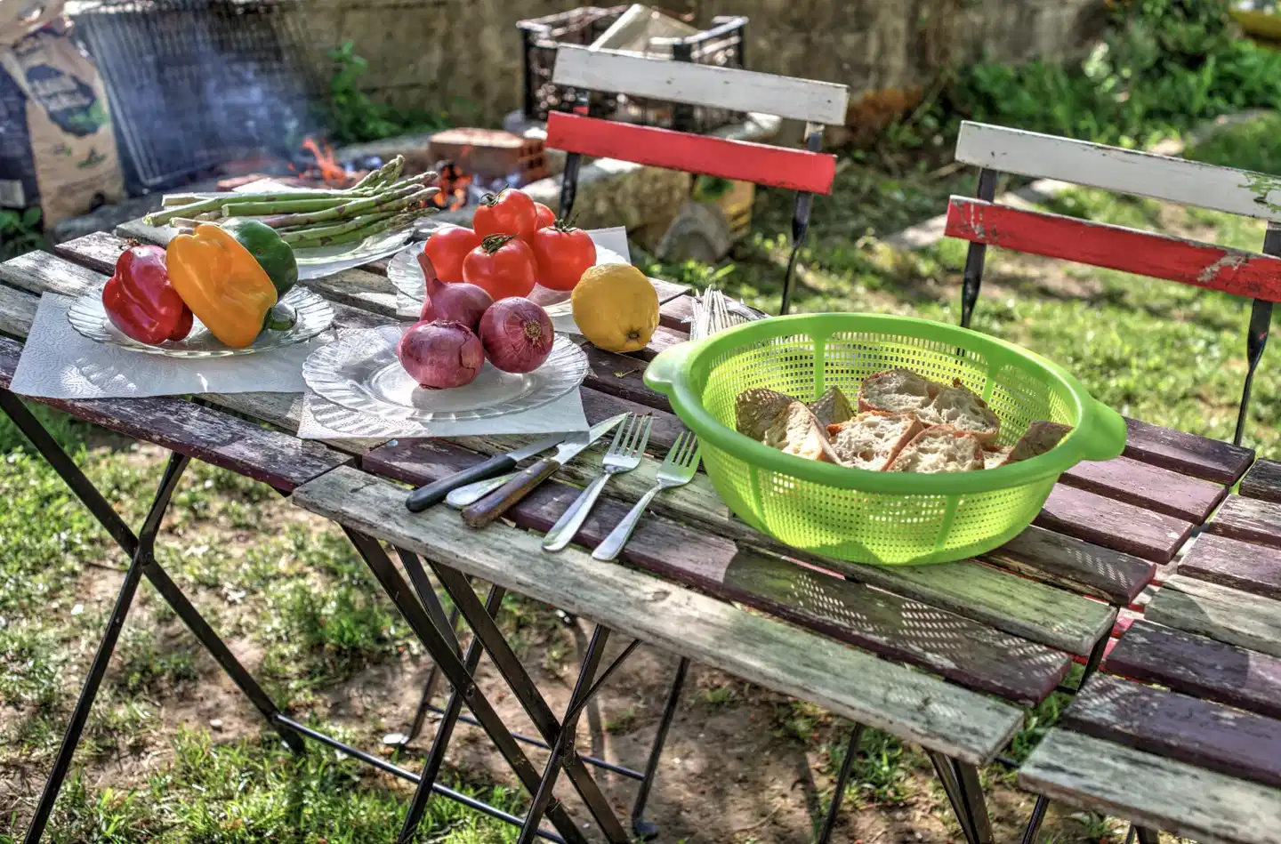 Meiga BackPackers Terrasse