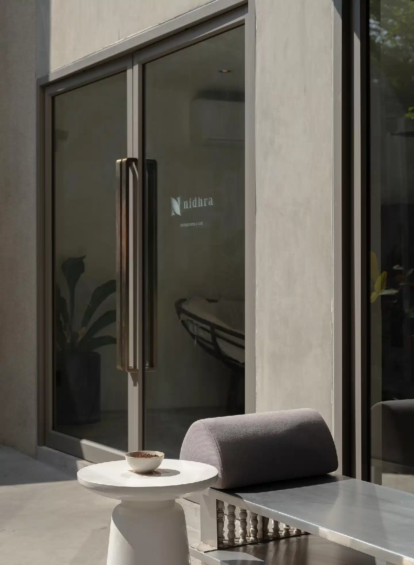 Nidhra Boutique Hotel Bangkok Badezimmer