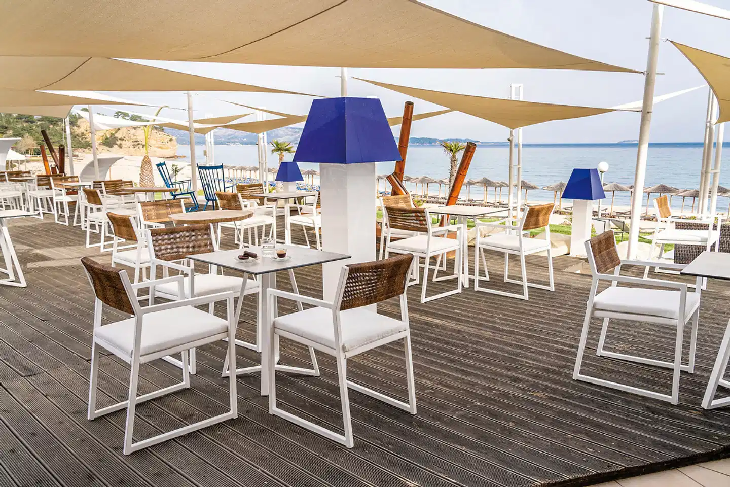 Blue Dream Palace Terrasse