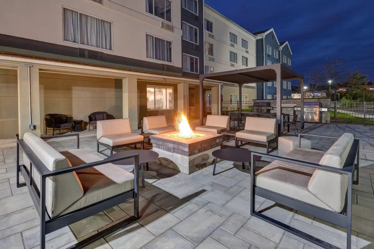 SpringHill Suites Pittsburgh Airport Terrasse