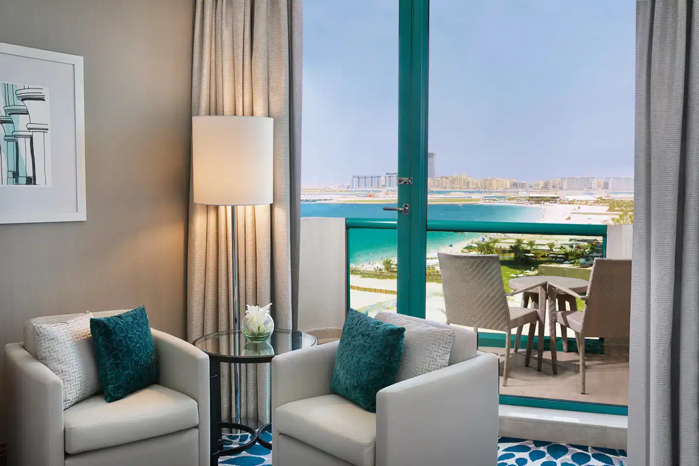 Hilton Dubai Jumeirah Resort Terrasse