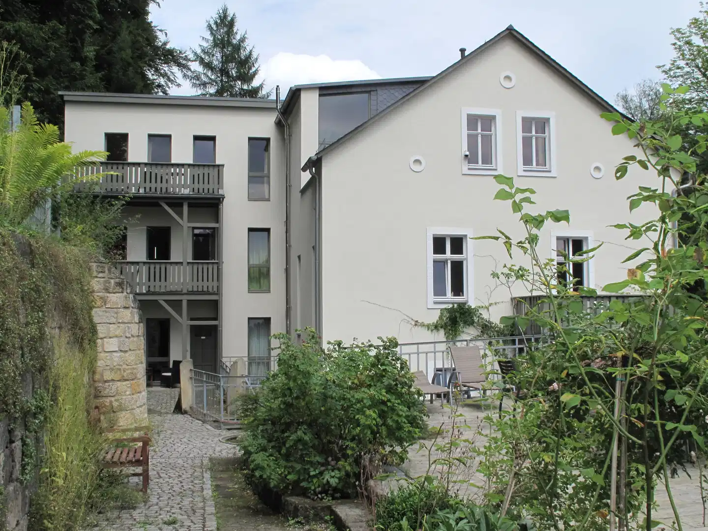 Saxonia Aussenansicht