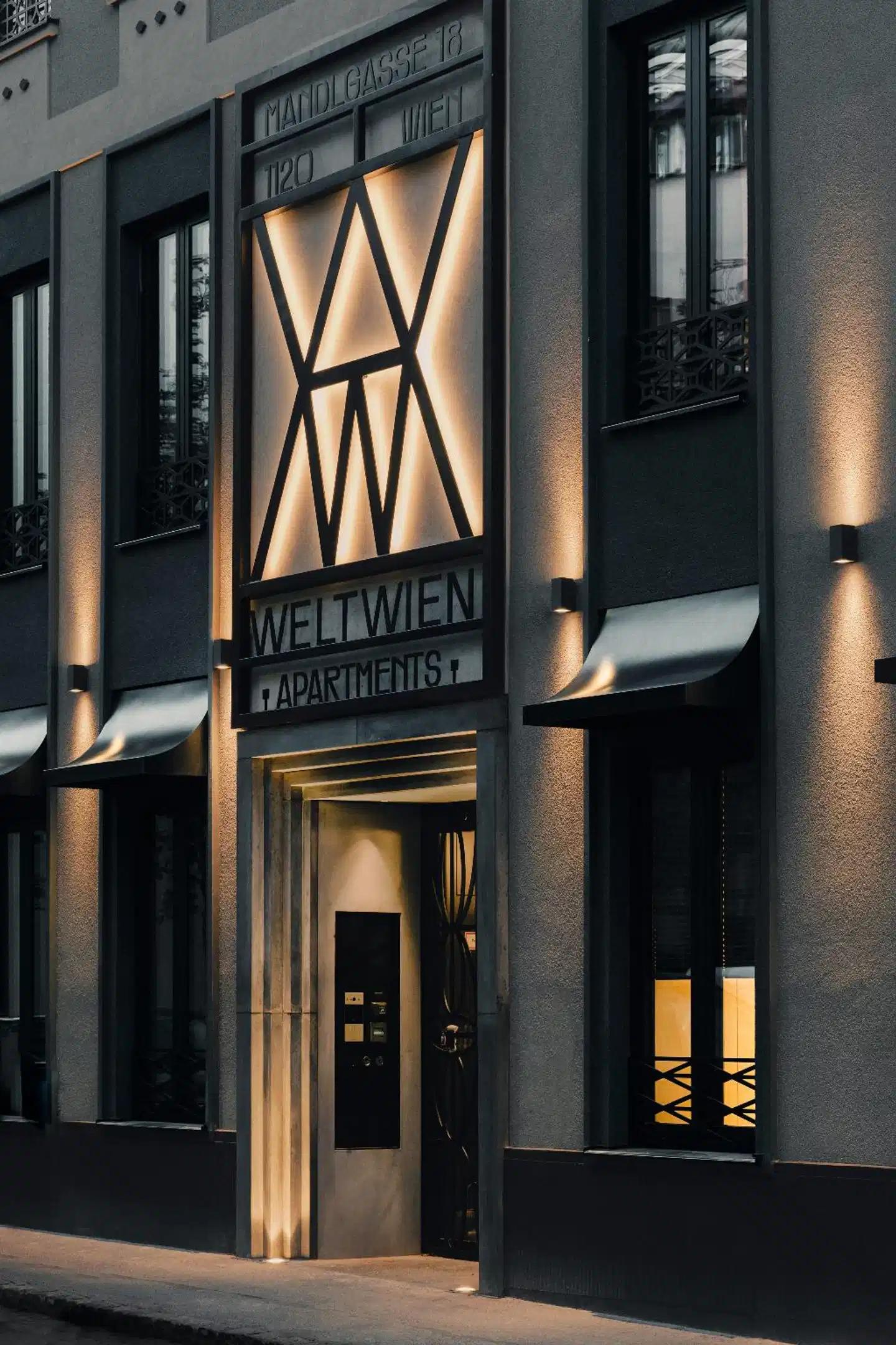 WELTWIEN Apartments Aussenansicht