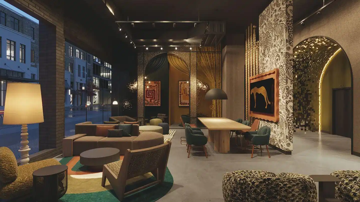 Moxy Allentown Downtown Lobby