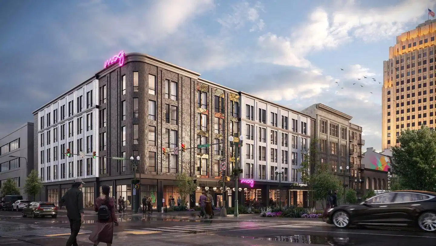 Moxy Allentown Downtown Aussenansicht