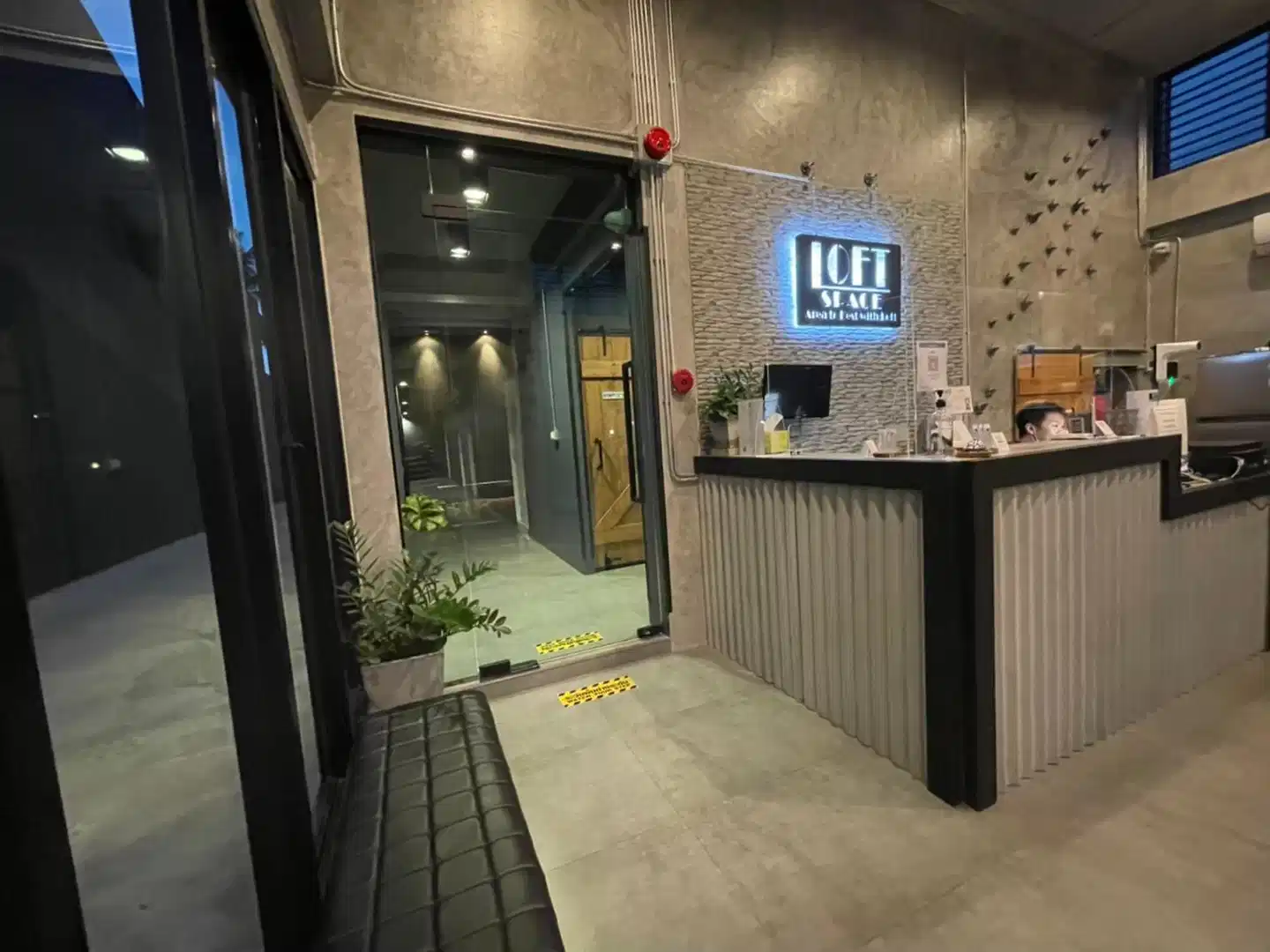 Loft Space Hotel Lobby