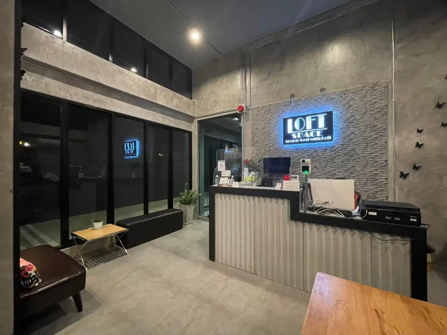 Loft Space Hotel Lobby