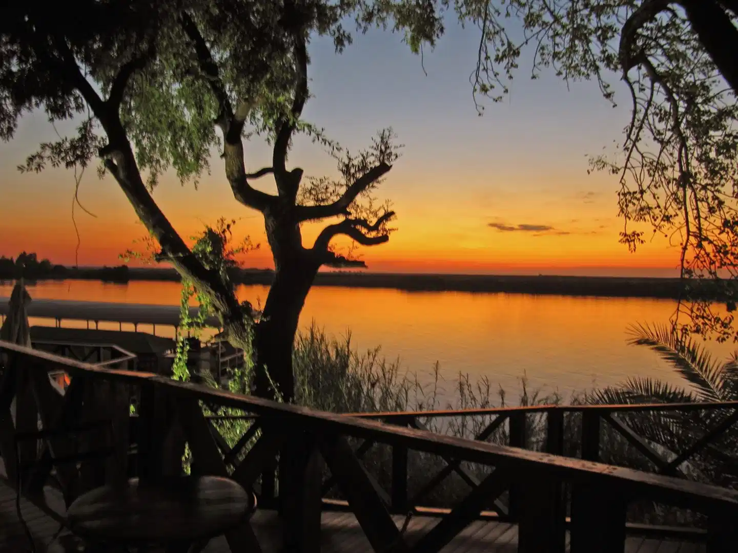 Thamalakane River Lodge Landschaft