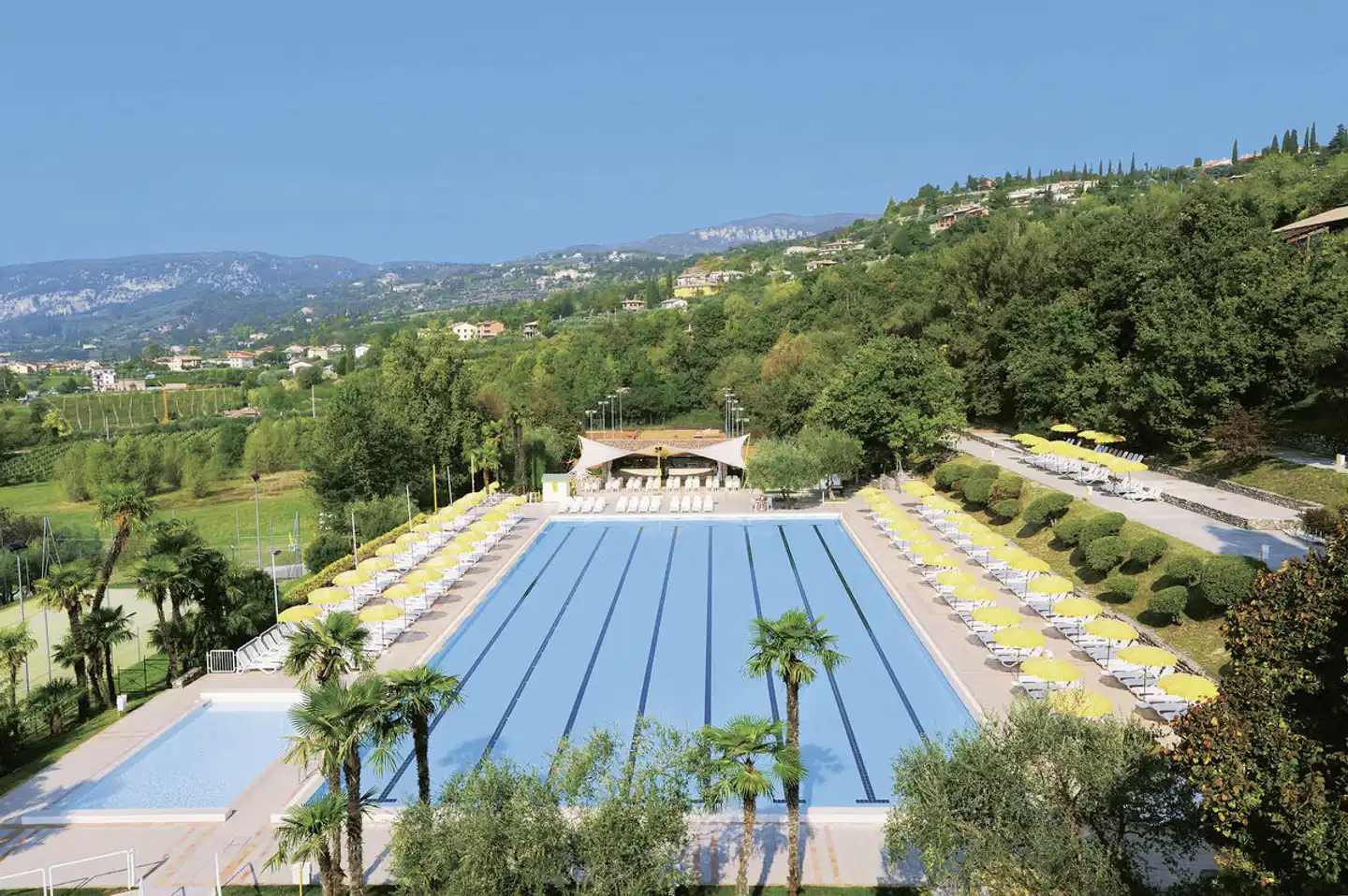 Poiano Garda Resort - Poiano Apartments Garten