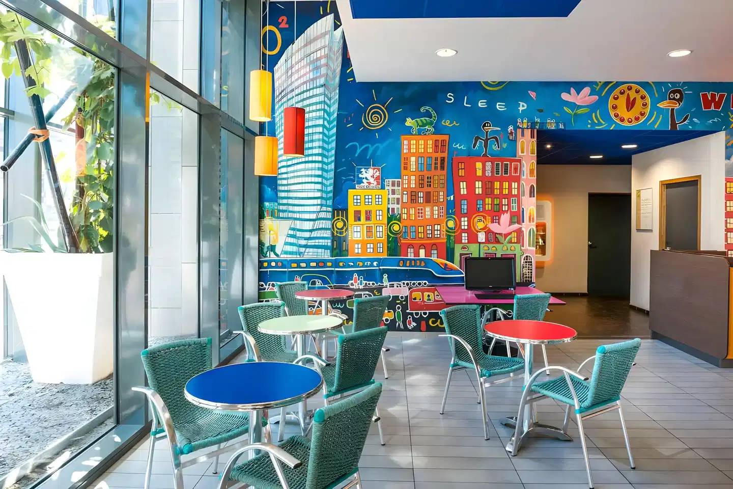ibis budget Lyon Centre - Gare Part-Dieu Lobby