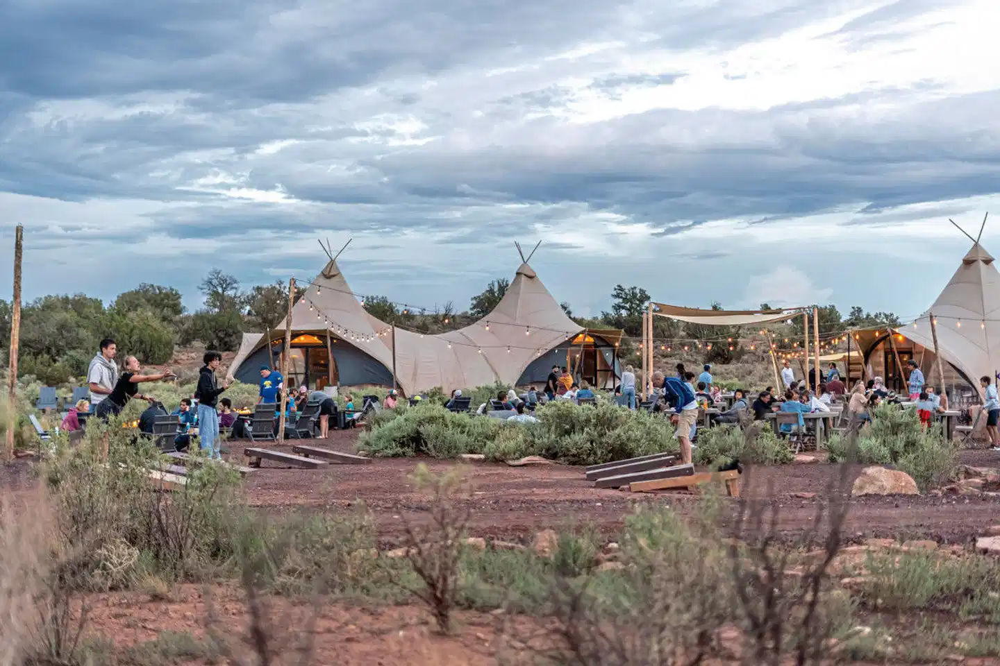 Under Canvas Grand Canyon Aussenansicht