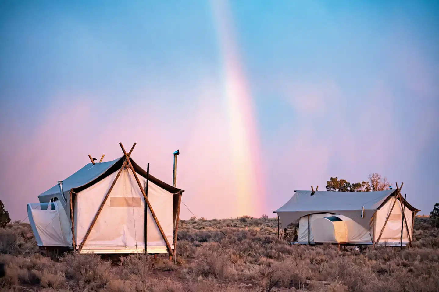 Under Canvas Grand Canyon Landschaft