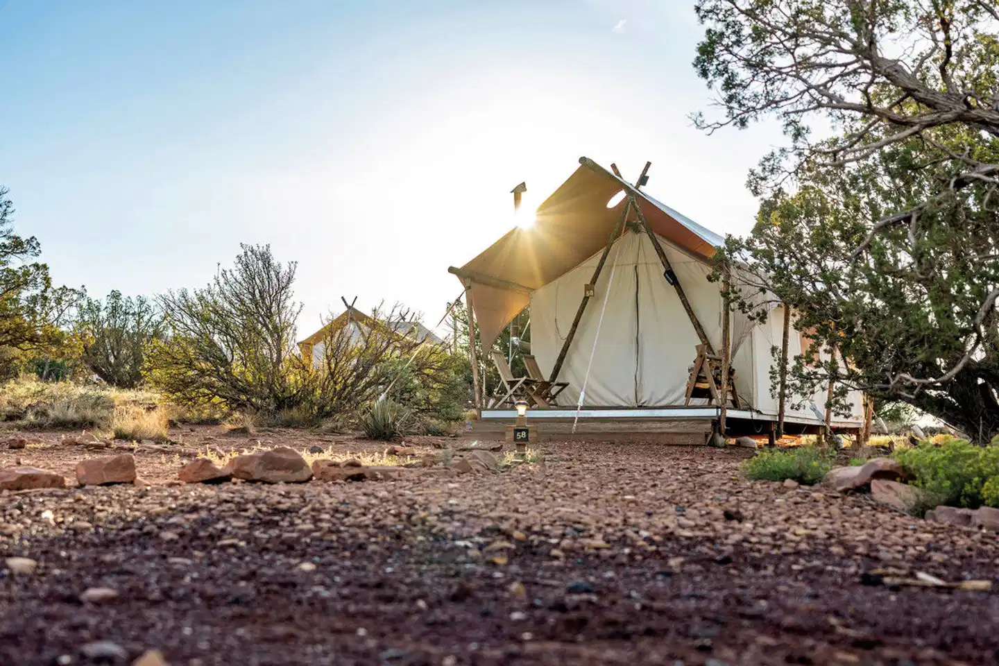 Under Canvas Grand Canyon Aussenansicht