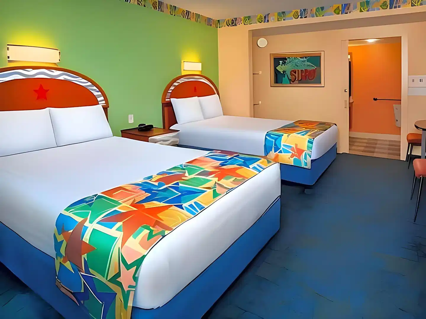 Disney's All-Star Resorts - Sports Resort Wohnbeispiel