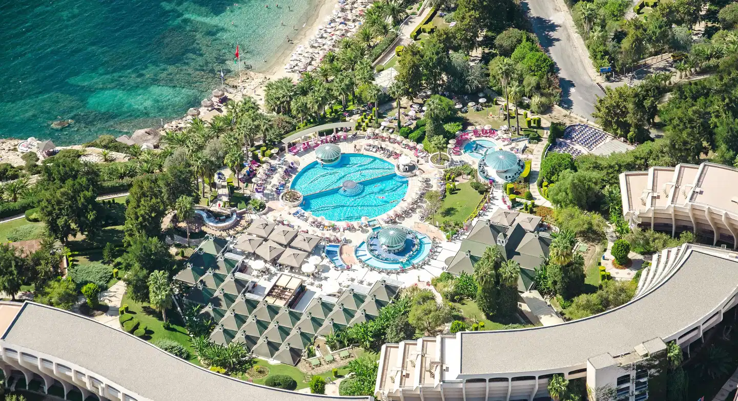 The Grand Blue Sky International Luftaufnahme