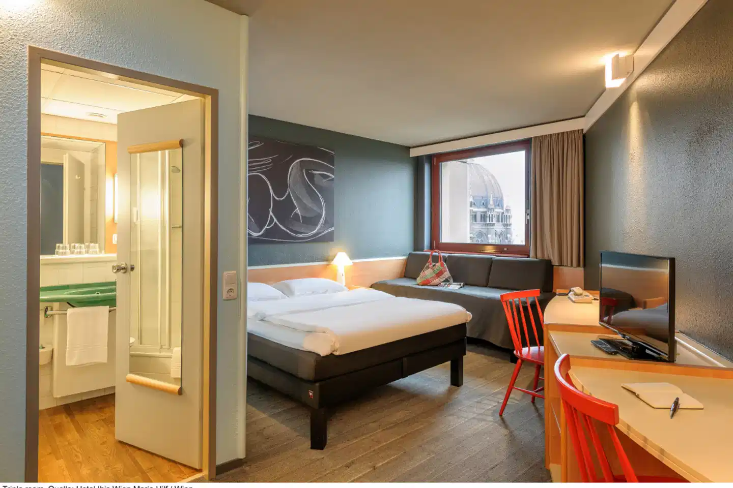 Ibis Wien Mariahilf Wohnbeispiel