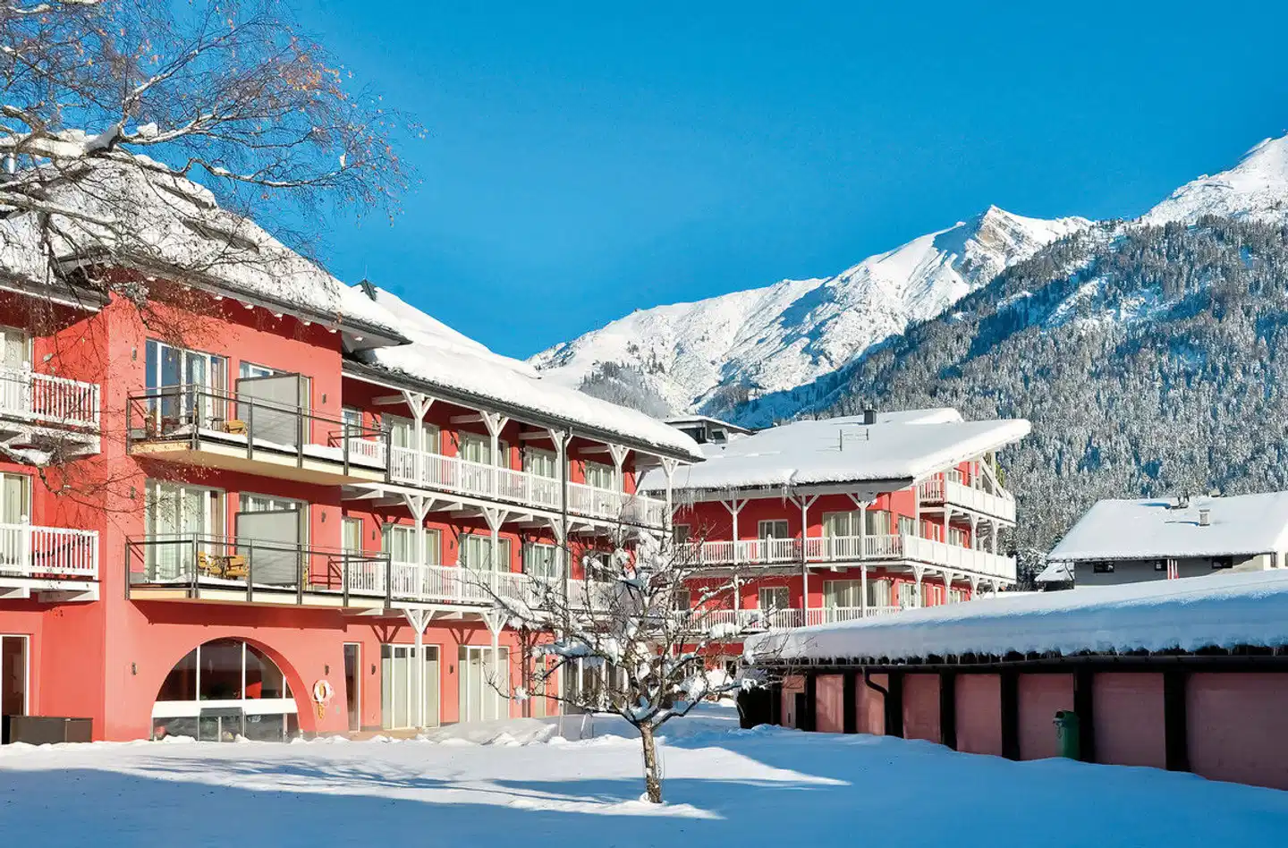 Das Hotel Eden Aussenansicht