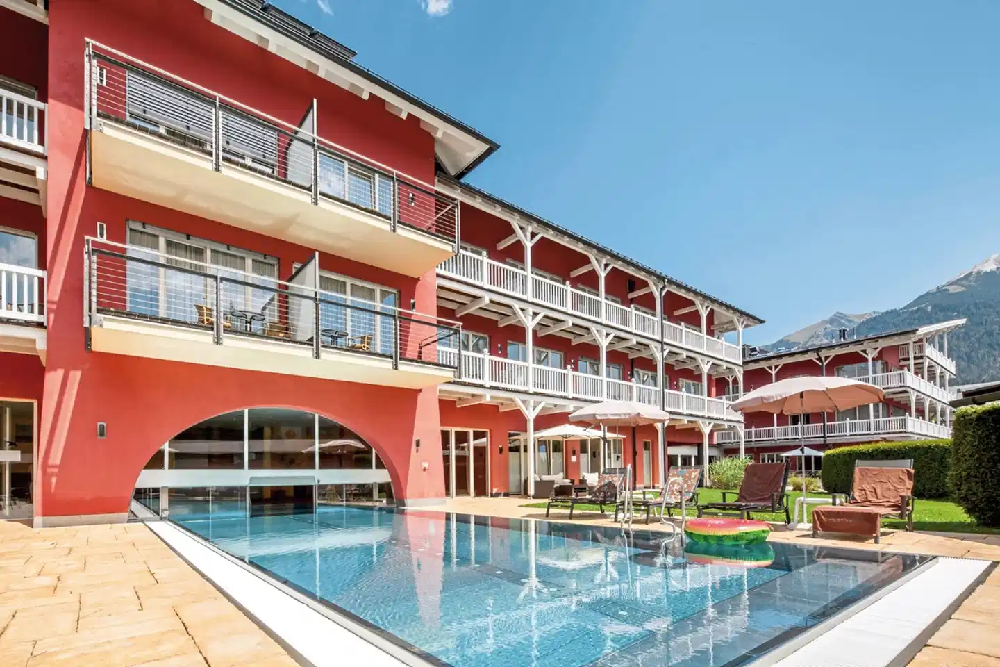 Das Hotel Eden Aussenansicht