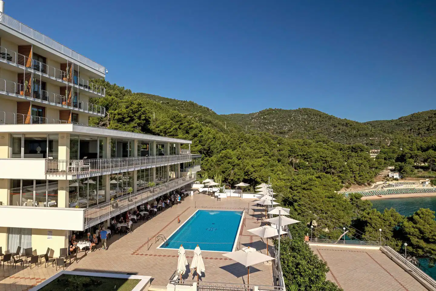 Pugnochiuso Resort - Hotel de Faro Aussenansicht
