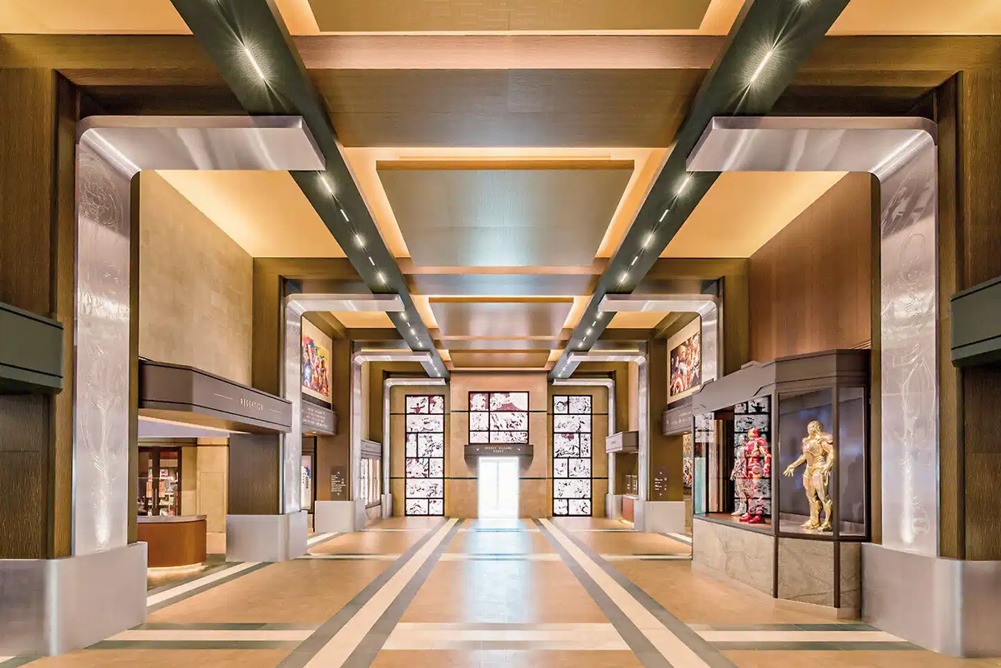 Disney Hotel New York - The Art of Marvel Lobby