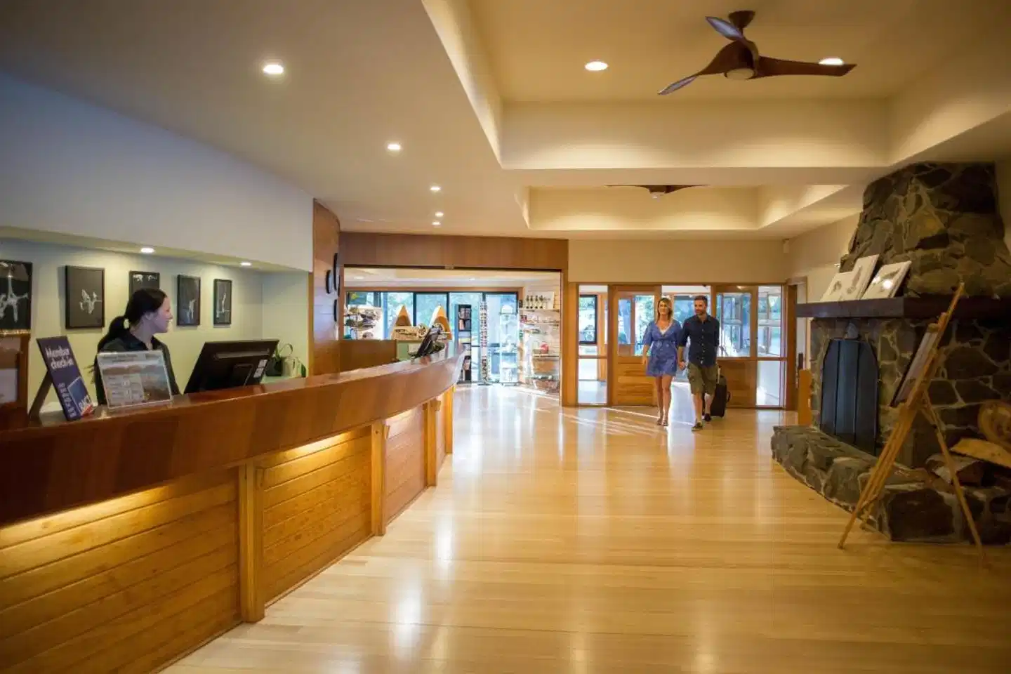 Freycinet Lodge Lobby