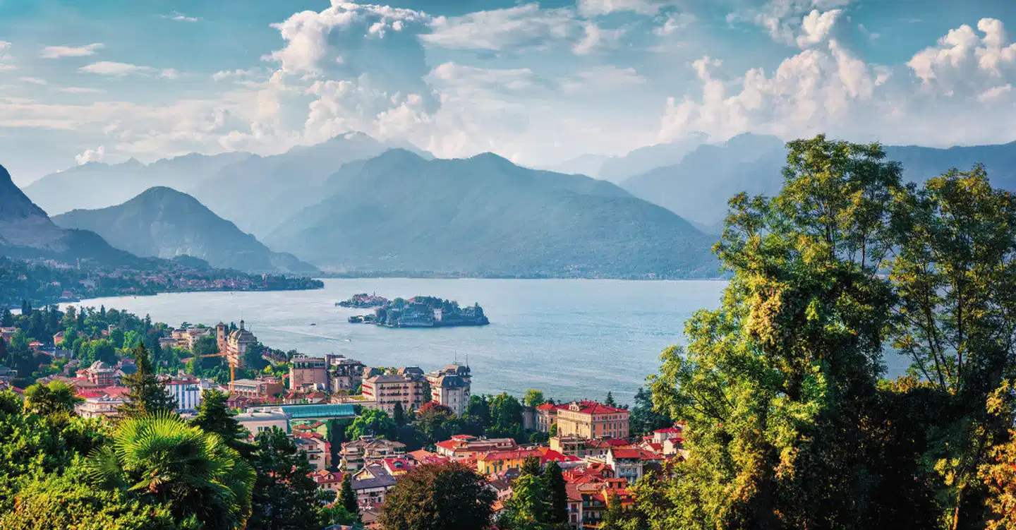 Zugspecial Rheingold - Lago Maggiore (Hotel Milan et Speranza) Landschaft