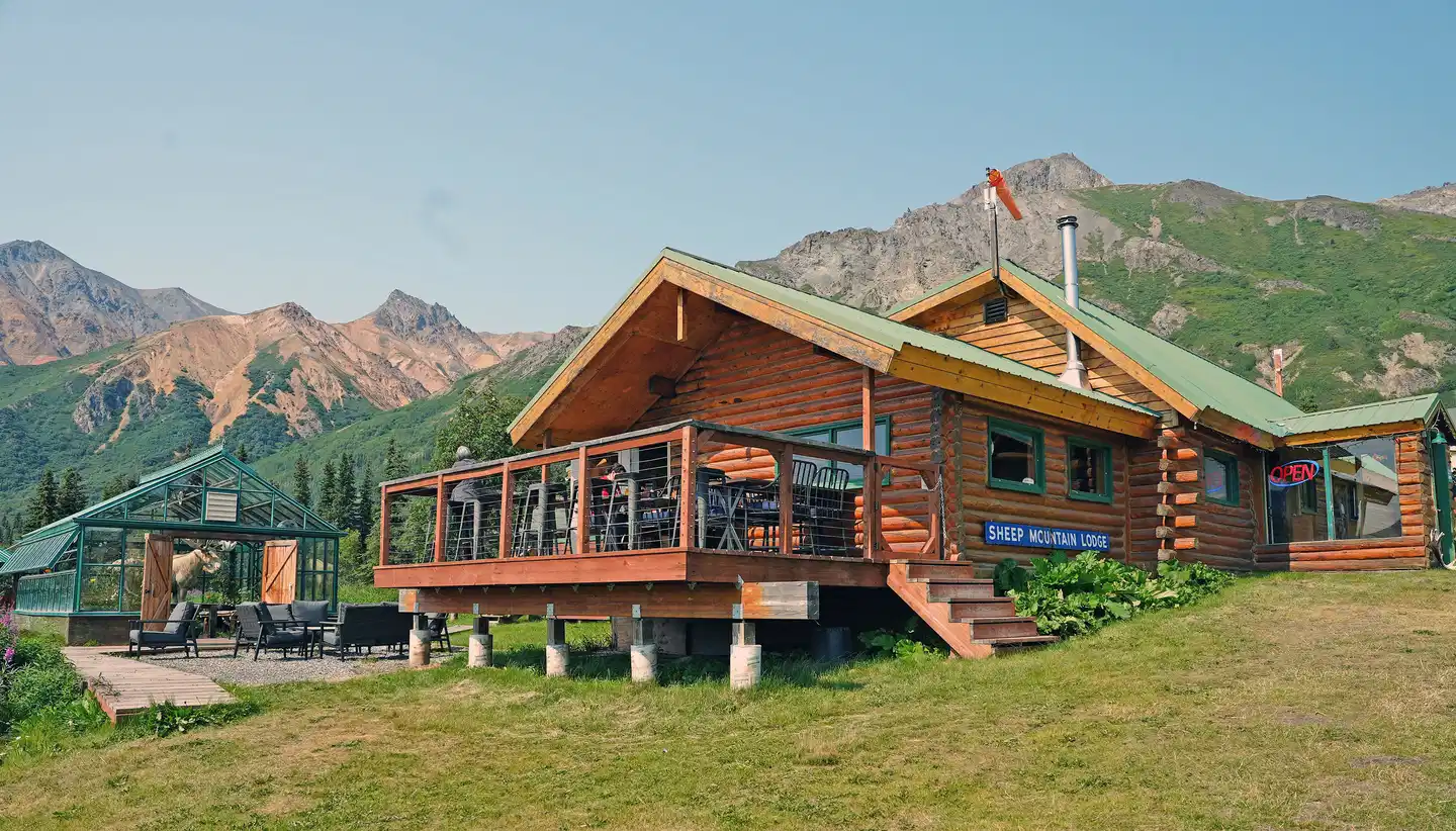 Sheep Mountain Lodge Aussenansicht