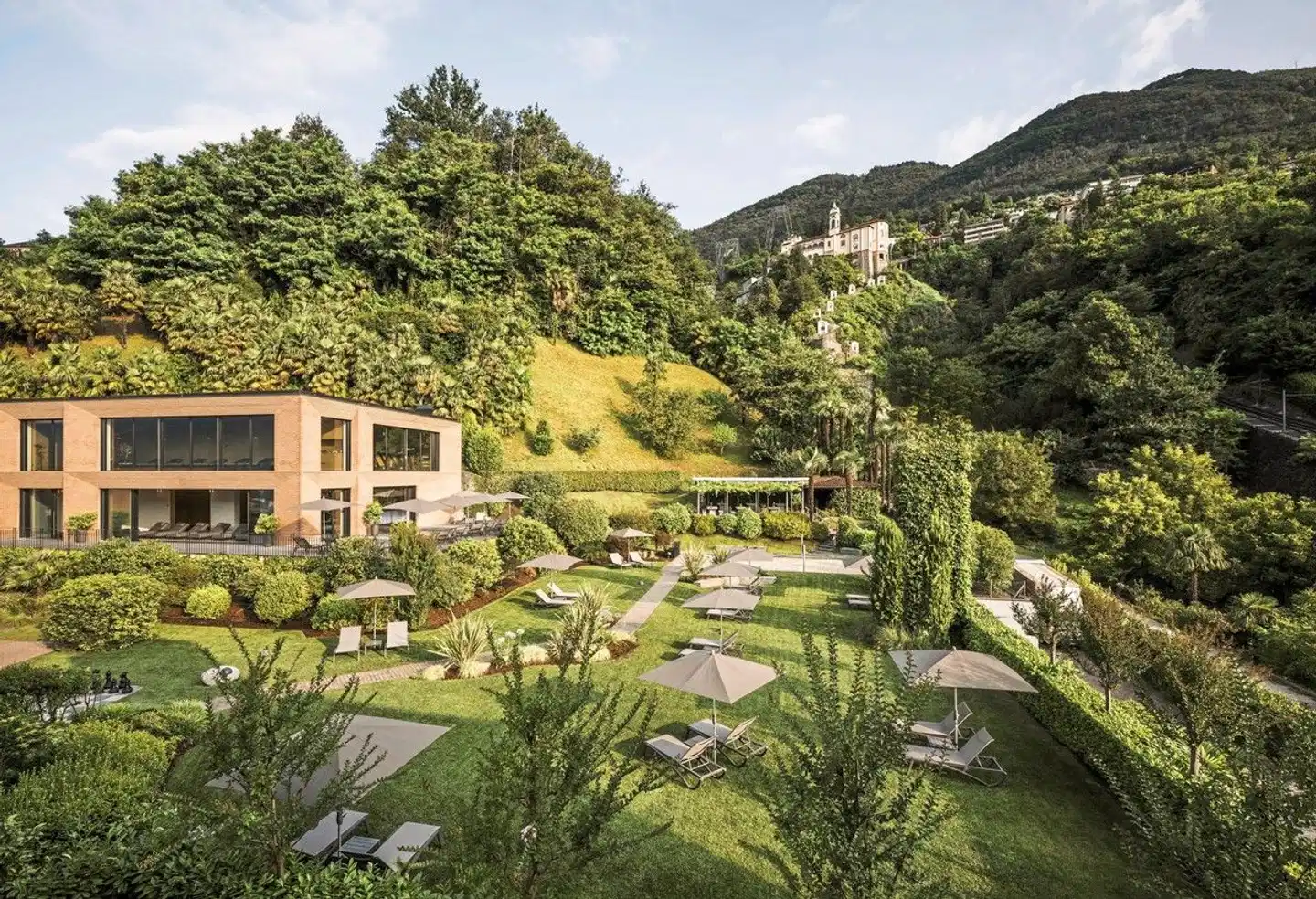 Hotel Belvedere Locarno Landschaft