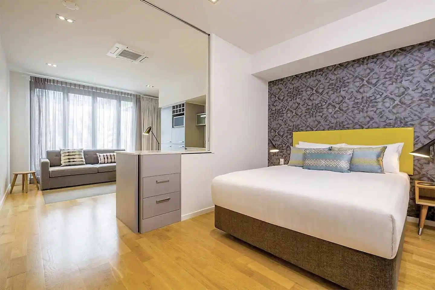 Adina Apartment Hotel Auckland Britomart Wohnbeispiel